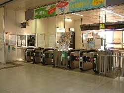 新前橋駅の改札