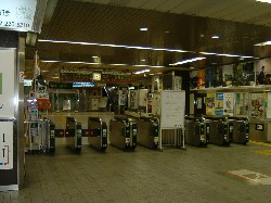 前橋駅の改札